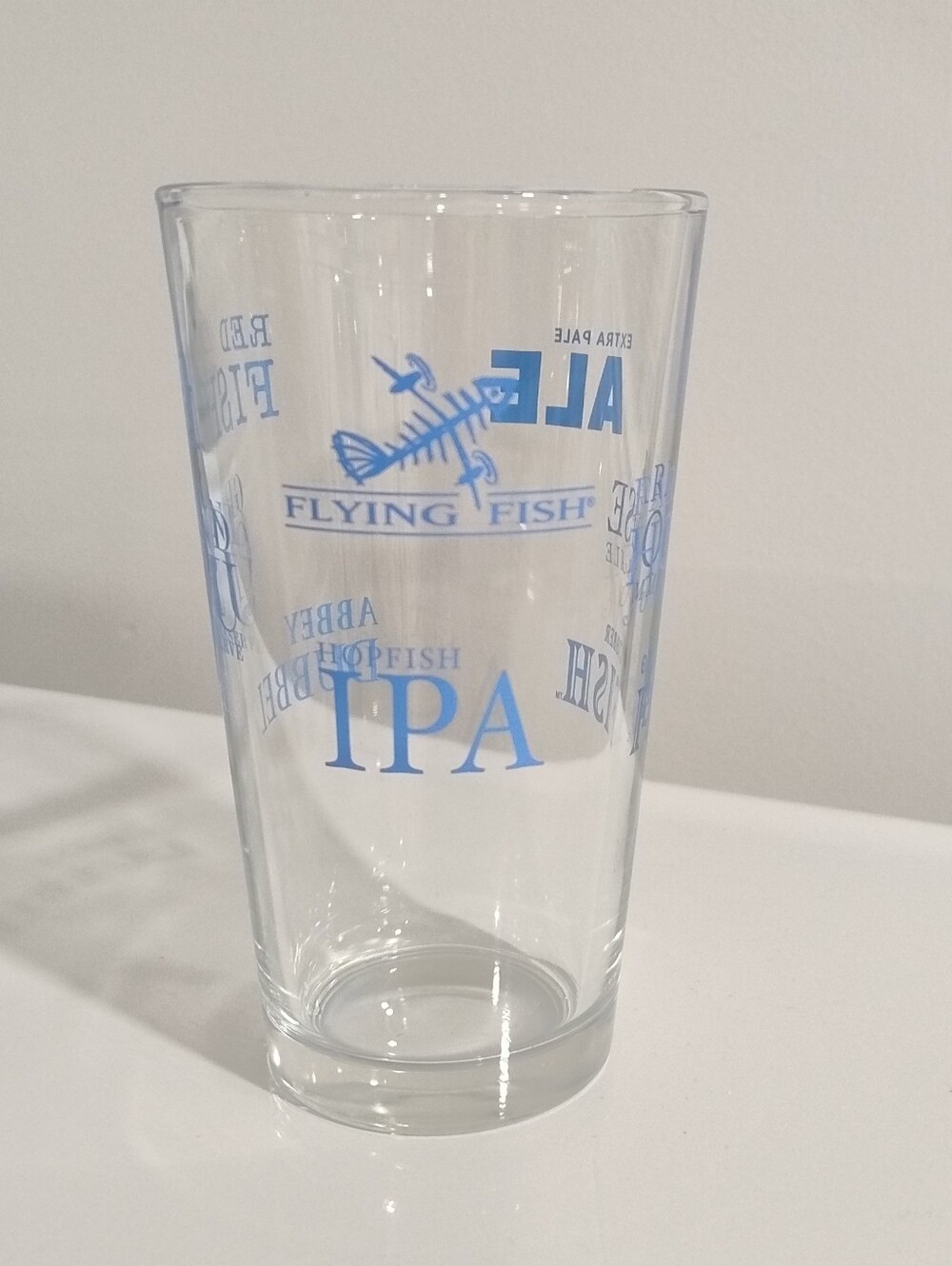 Flying Fish Brewing Company 🐟 🍺 beer glass IPA Ale Farm House Abbey Dubbel